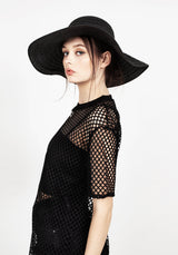 Binding Weit Mesh Oversize T-Shirt