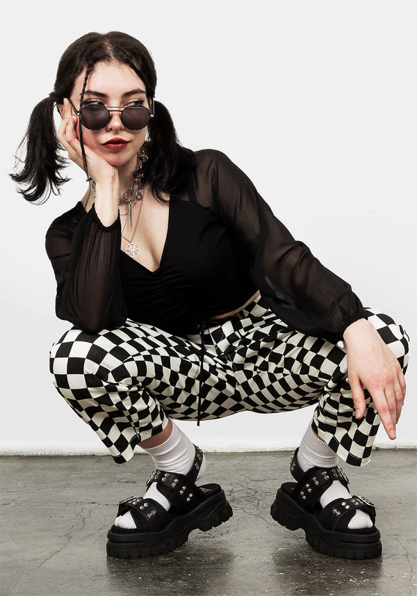 Checker Jeans