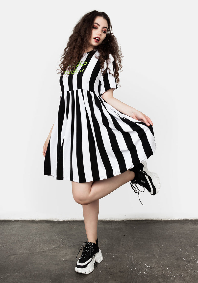 Strange Oversized Skater Dress