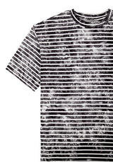 Nebel Streifen Oversize T-Shirt