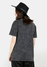 Burn Raus Vintage Waschen T-Shirt