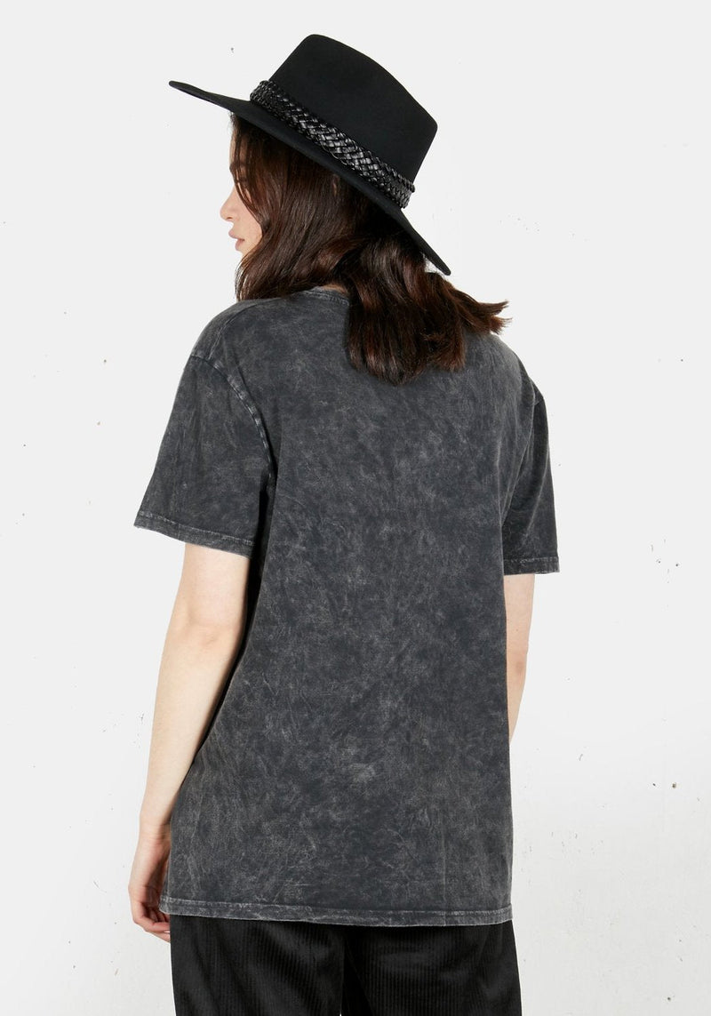 Burn Raus Vintage Waschen T-Shirt