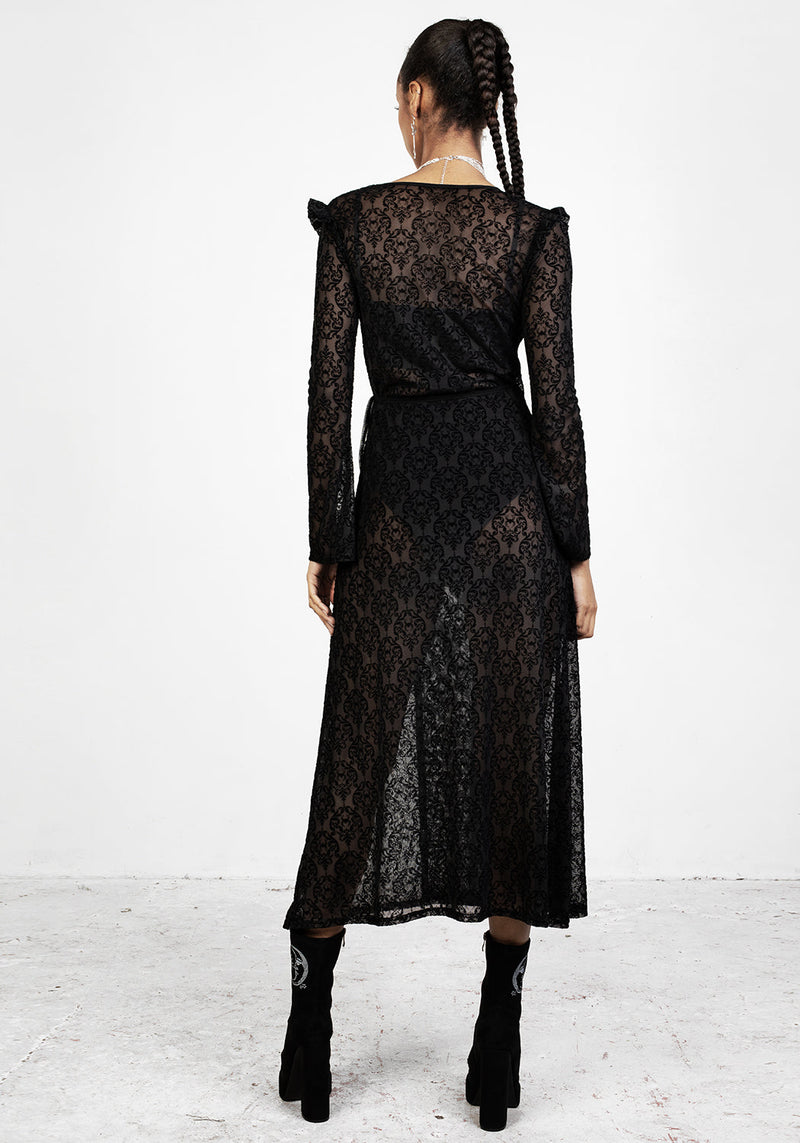 Delena Maxi Wickel Kleid