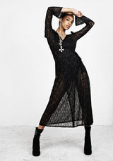 Delena Maxi Wickel Kleid