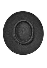 RUNE EMBROIDERY BOATER HAT
