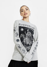 Thanatos Lang Ärmel T Hemd