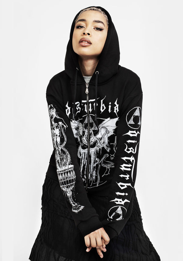 CHALICE Reißverschluss Hoch Kapuzensweatshirt