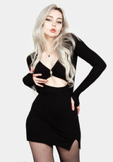 Eastwick Schnitt Raus Mini Kleid