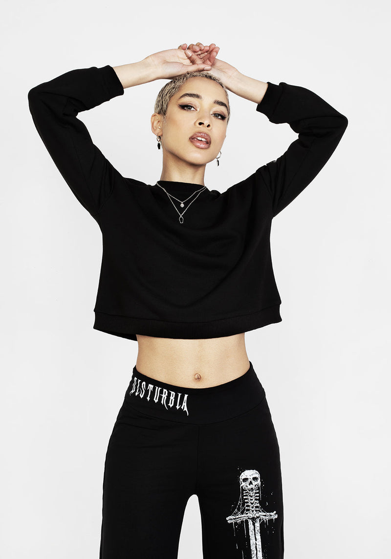 SMAUG Lang Ärmel Kurz Pullover