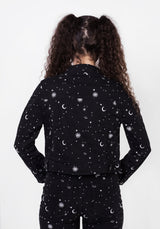 Celestial Bestickt Denim Jacke
