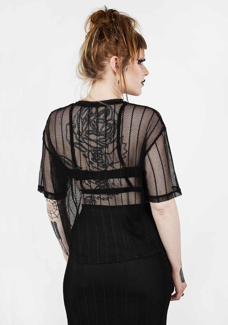 Solemn Kastenförmig Kurz Top