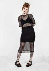 Solemn Kastenförmig Kurz Top