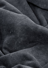 Devil Grau Säure Waschen Pullover Kapuzensweatshirt