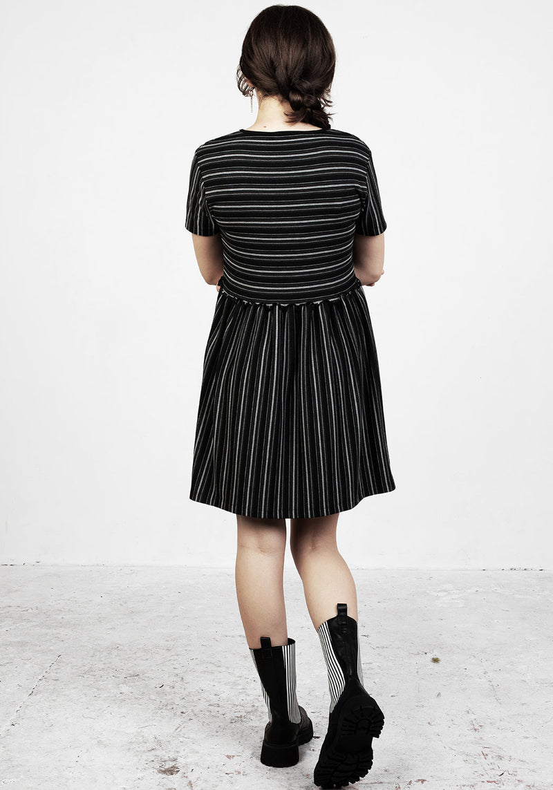 Space Cakes Stripe Mini Dress