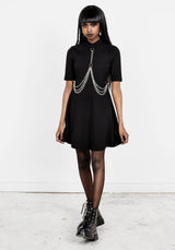 Lita Geschirr Mini Kleid