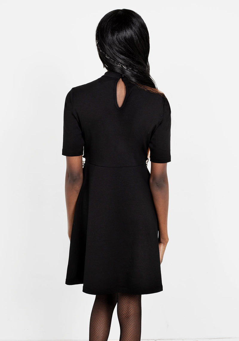 Lita Geschirr Mini Kleid