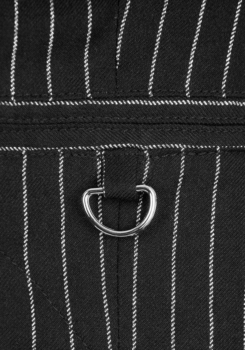 NIGHTMARE CROP TAILORED WAISTCOAT