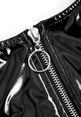 HELLBOUND VINYL CROP TOP