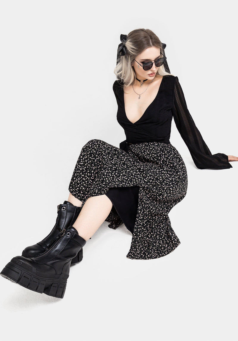 Valley Midi Rock Mit Geteilt – Disturbia - Main Image