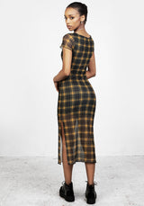 Sally Mesh Maxi Kleid