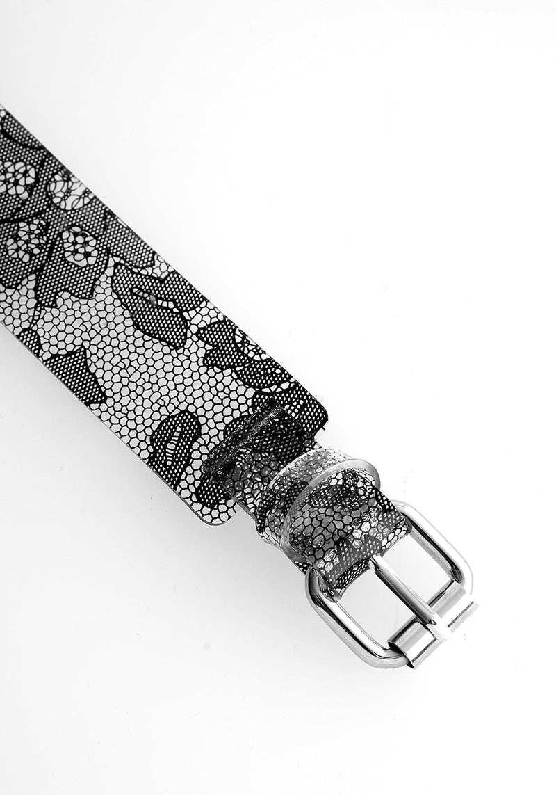 Gothita Kunstleder Spitze Halsband