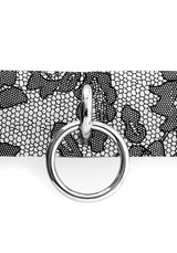 Gothita Kunstleder Spitze Halsband