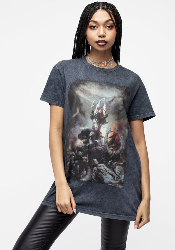Frazetta Death Dealer 2 Kurz Ärmel T-Shirt