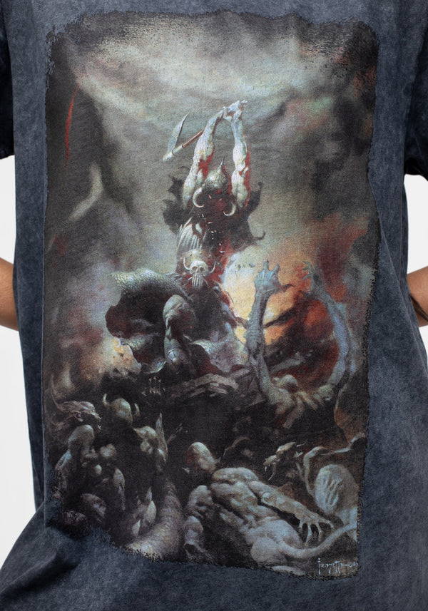Frazetta Death Dealer 2 Kurz Ärmel T-Shirt