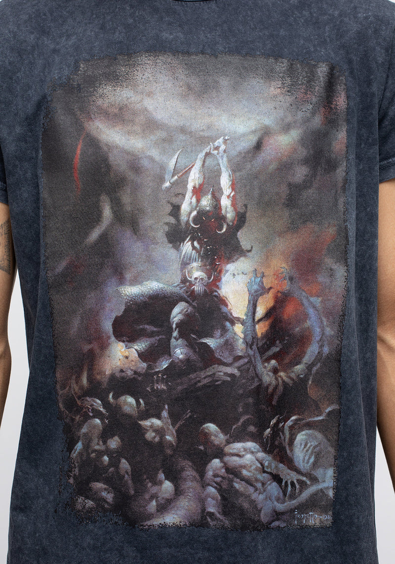Frazetta Death Dealer 2 Kurz Ärmel T-Shirt