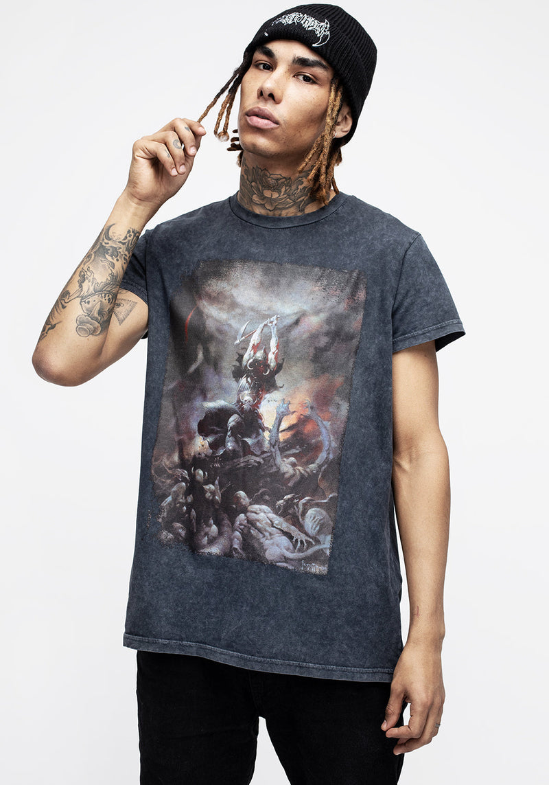 Frazetta Death Dealer 2 Kurz Ärmel T-Shirt