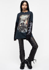 Frazetta Death Dealer 2 Lang Ärmel T-Shirt