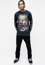 Frazetta Death Dealer 2 Lang Ärmel T-Shirt