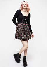 Daimonion Spitze Hoch Kurz Top
