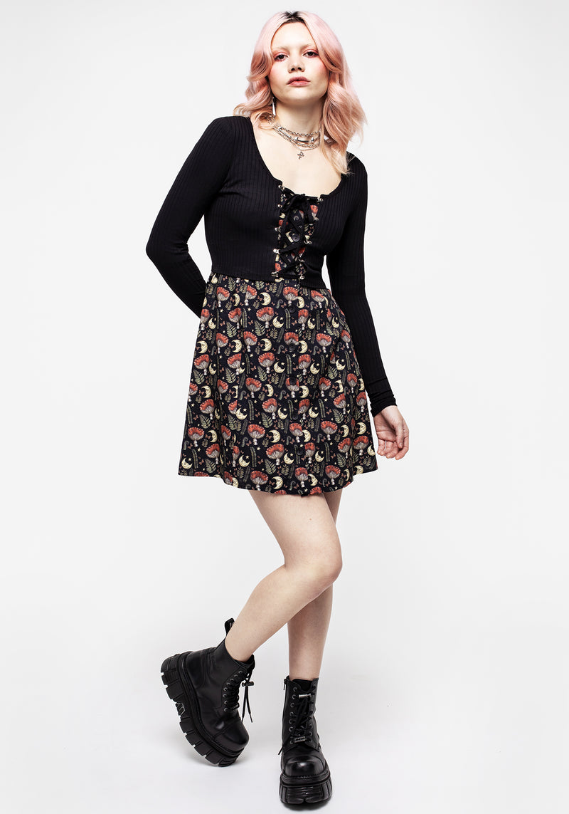 Daimonion Spitze Hoch Kurz Top