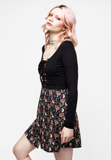 Daimonion Spitze Hoch Kurz Top