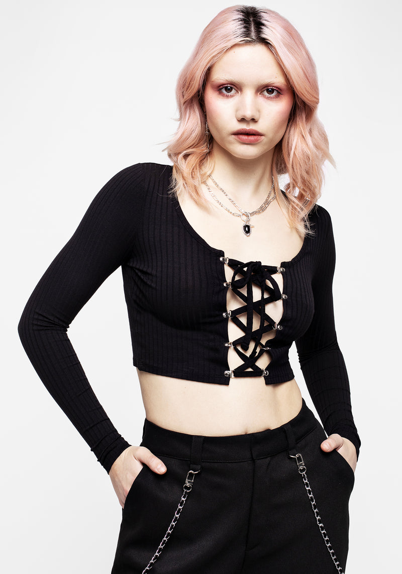Daimonion Spitze Hoch Kurz Top