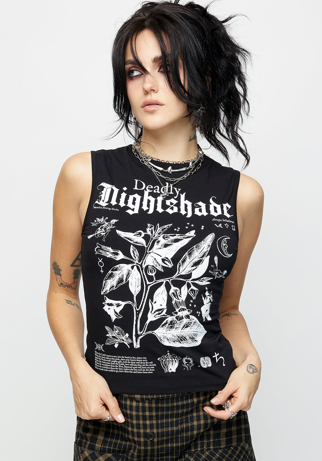 Nightshade Ärmellos T-Shirt