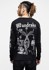 Mandrake Lang Ärmel Cuffed T-Shirt