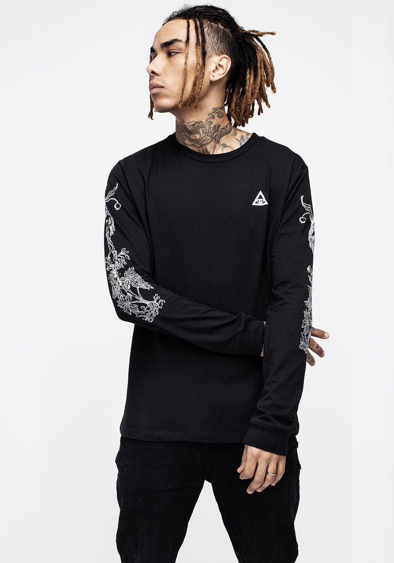Mandrake Lang Ärmel Cuffed T-Shirt