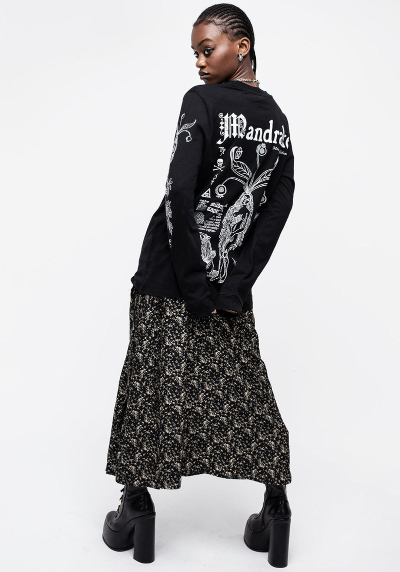 Mandrake Lang Ärmel Cuffed T-Shirt