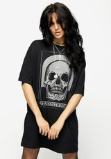 Memento Mori T-Shirt Kleid