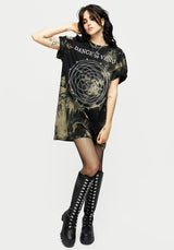 Dance Von Venus Krawatte Färbung T-Shirt Kleid