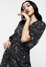 Stellaluna Kimono Mini Kleid