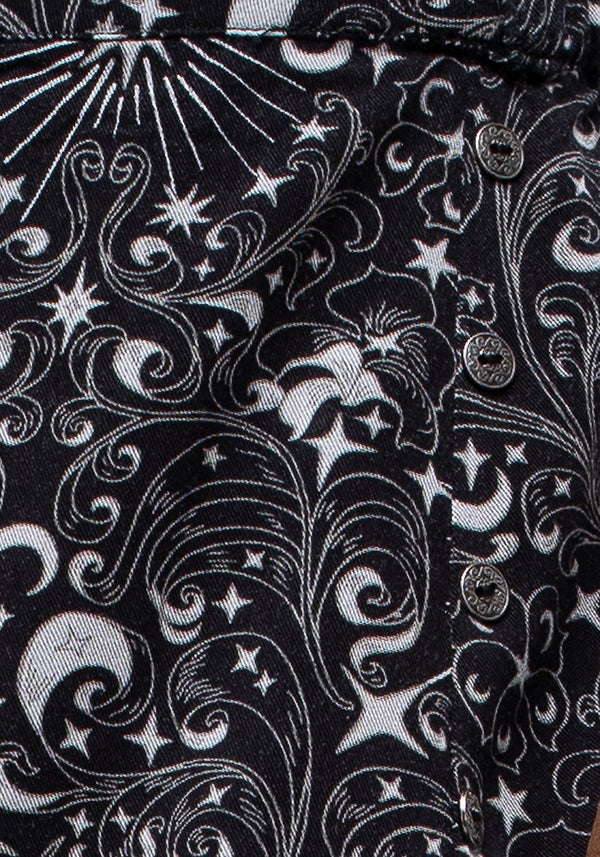 Stellaluna Knopf Side Geteilt Rock