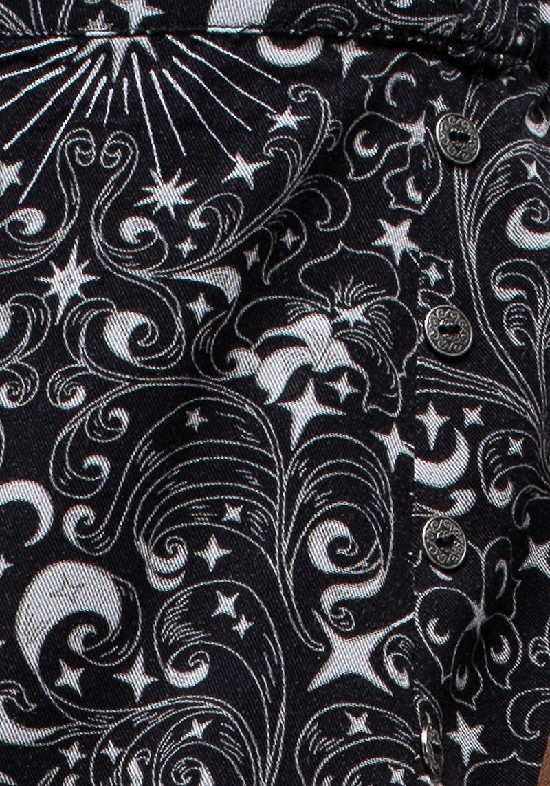 Stellaluna Knopf Side Geteilt Rock