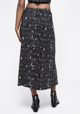 Stellaluna Knopf Side Geteilt Rock