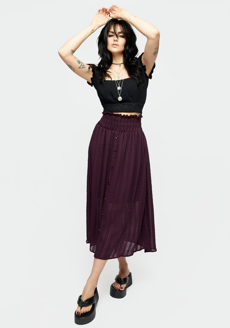 Enola Transparent Prüfen Co-Ord Rock