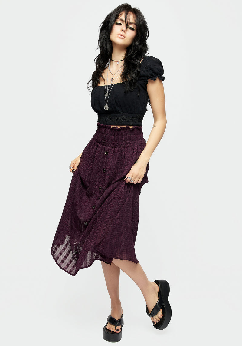 Enola Transparent Prüfen Co-Ord Rock
