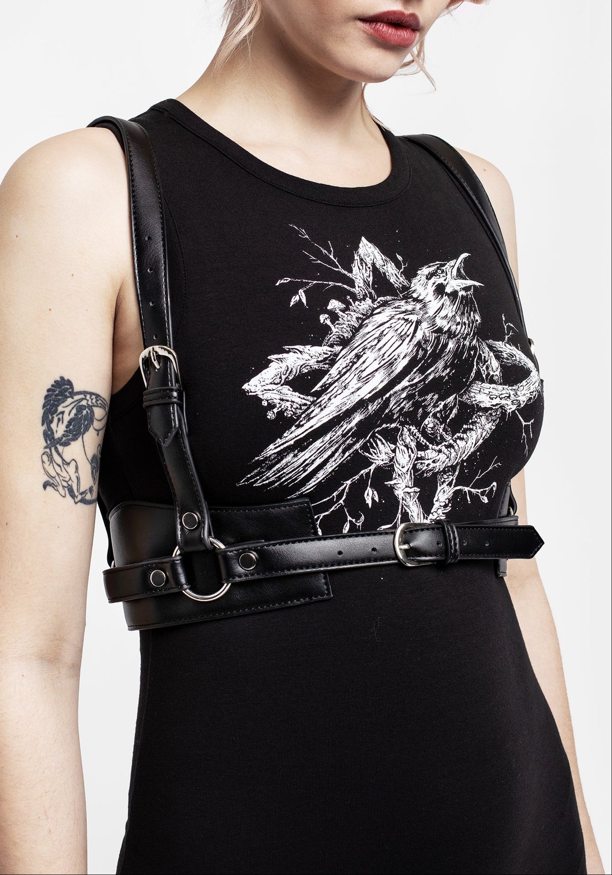 Maeve Western Antique Silver Harness