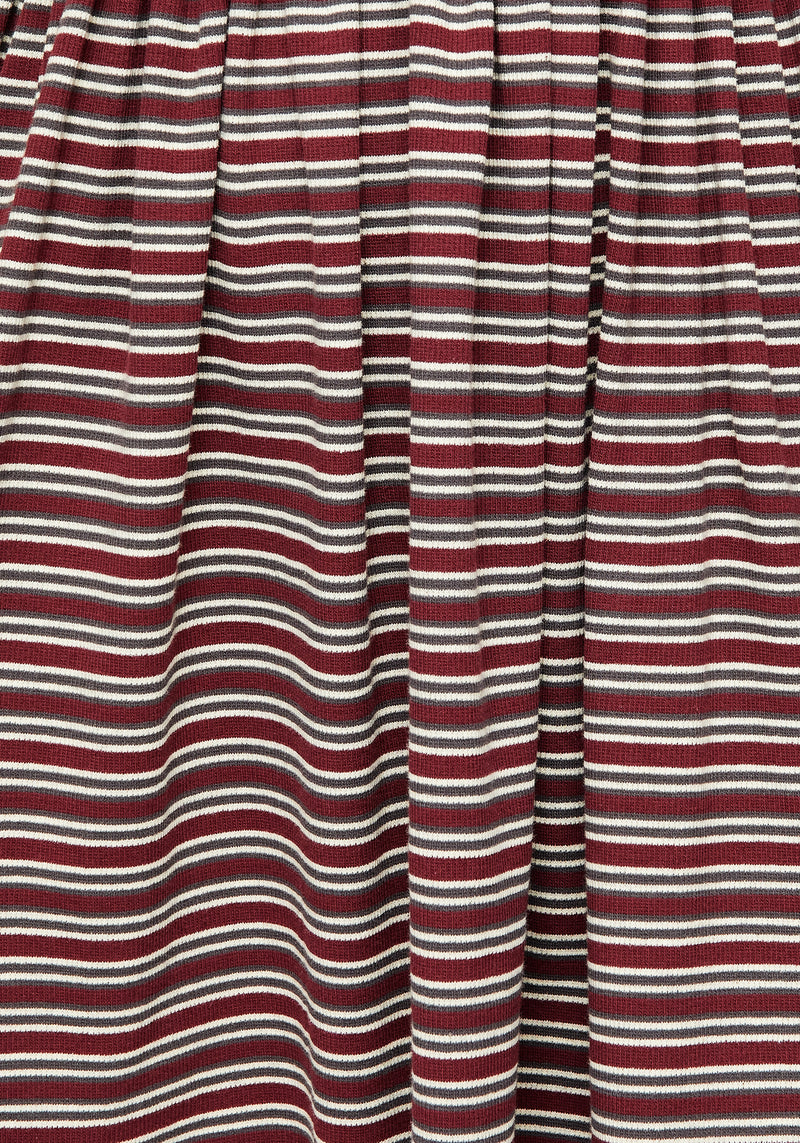 Calliophis Gestreift Mini Rüsche Kleid